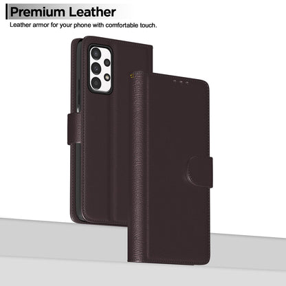 Samsung A13 4G mobile flip cover in coffee by Pikkme – photo 2