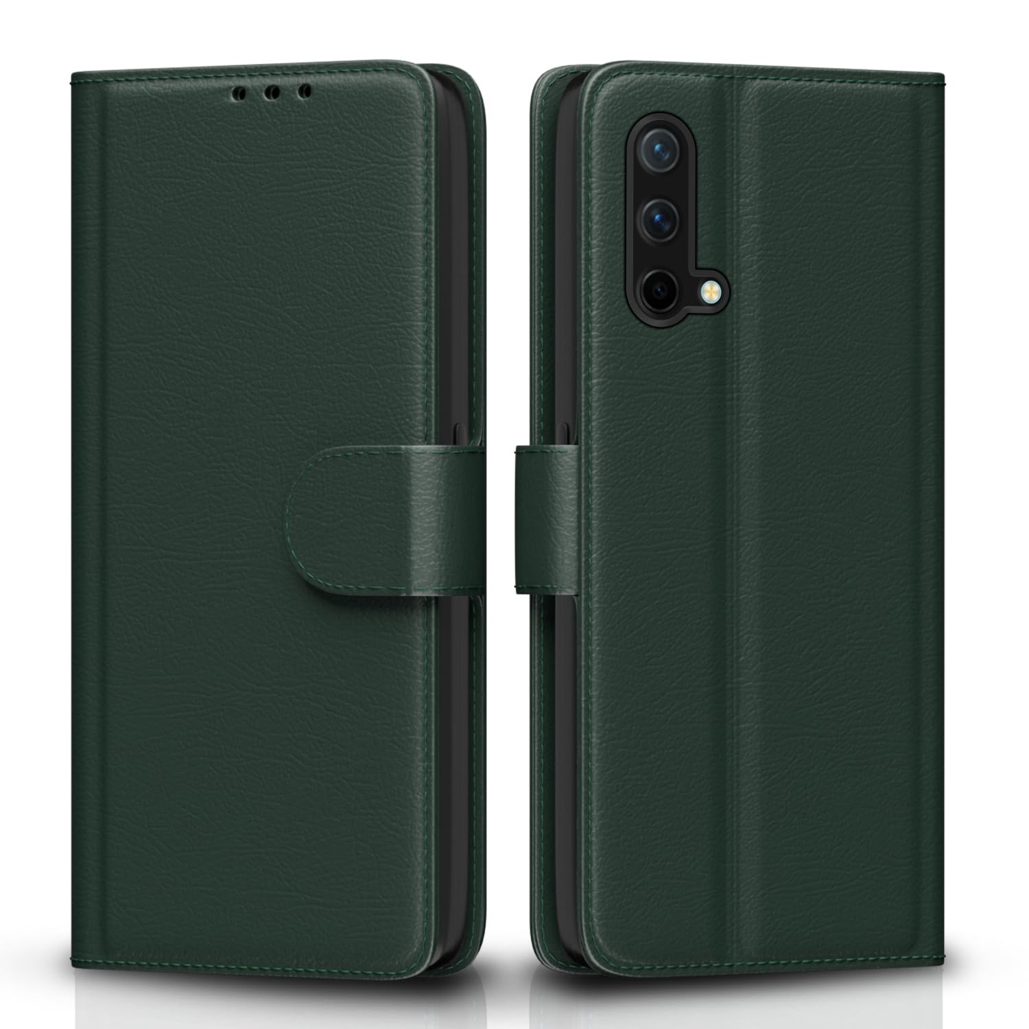 Pikkme OnePlus Nord CE 5G green flip cover