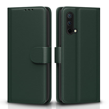 Pikkme OnePlus Nord CE 5G green flip cover