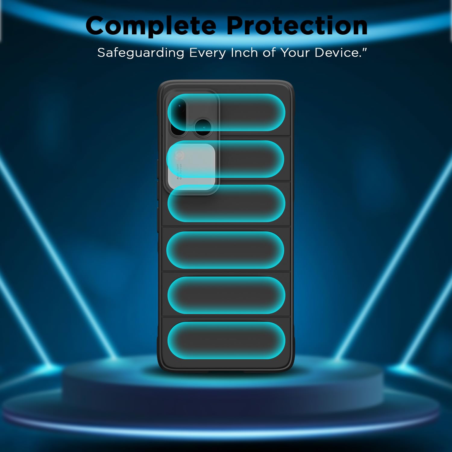 Pikkme black mobile back cover for Vivo V30/V30 Pro 5G – photo 6