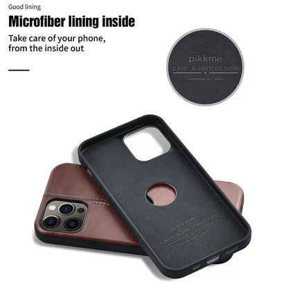 iPhone 12 Pro Max phone cover in brown by Pikkme – photo 3