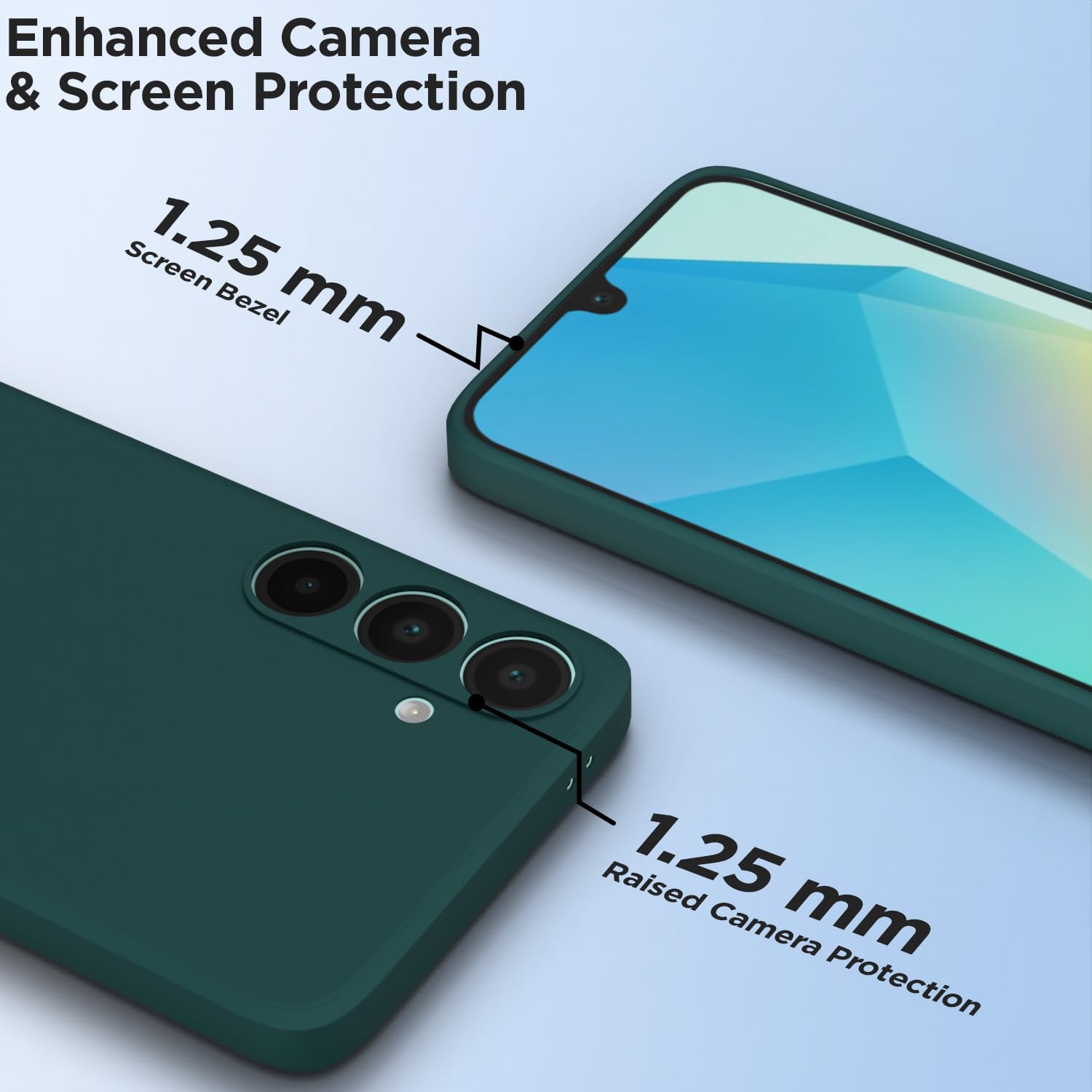 Pikkme Samsung A56 5G Matte green mobile cover – photo 2