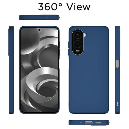 Poco M7 Plus 5G mobile back cover in blue by Pikkme – photo 4