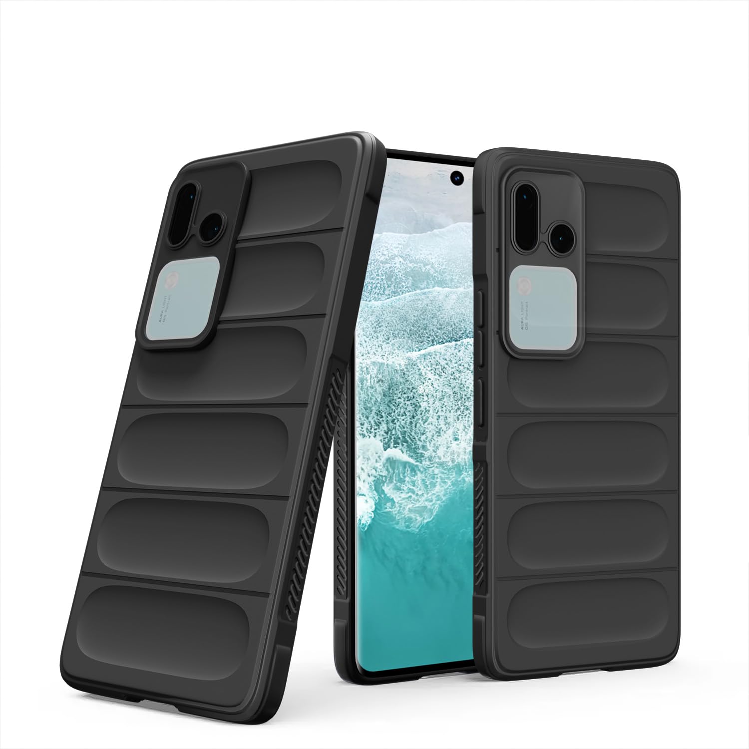 Black mobile cover for Vivo V30/V30 Pro 5G – Pikkme