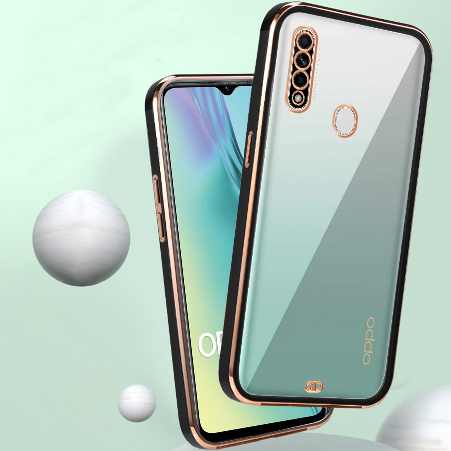 Pikkme black Chrome back cover for Oppo A31 – photo 4
