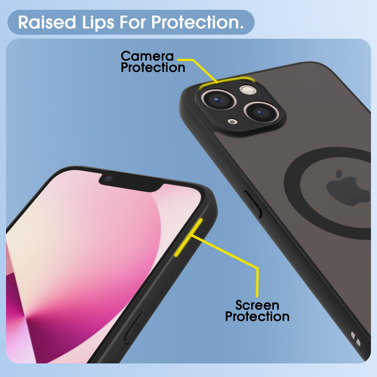 Pikkme iPhone 14 black smoke mag-safe phone cover – photo 4