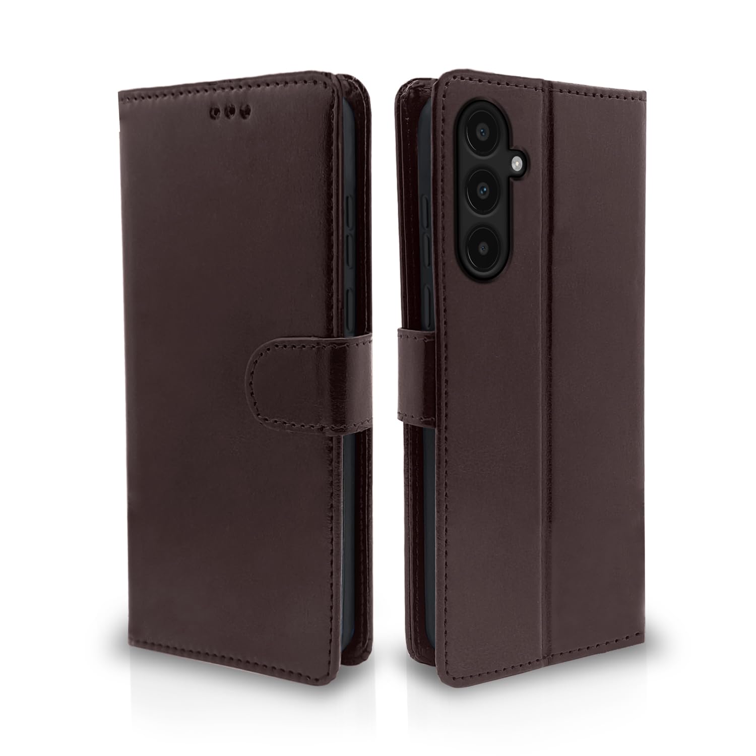 Coffee wallet flip cover for Samsung A35 5G – Pikkme