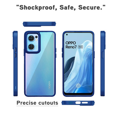 Oppo Reno 7 5G back cover in indigo by Pikkme – photo 3