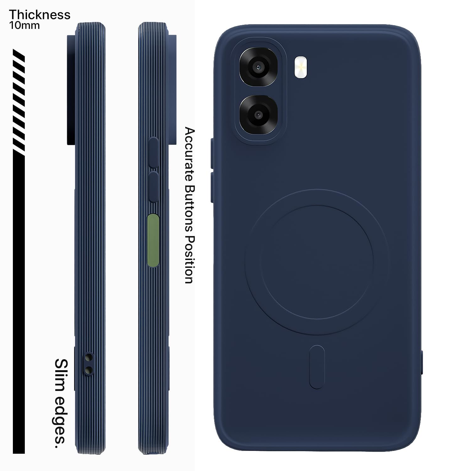 Pikkme blue phone cover for Oppo A6X 5G – photo 3