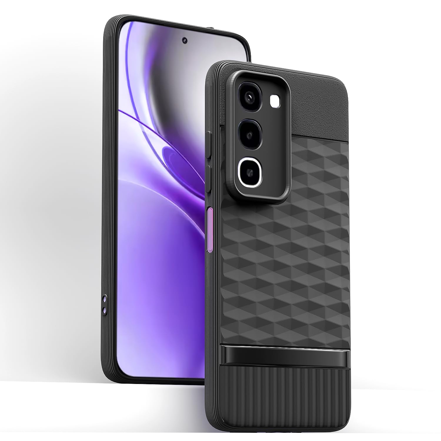 Realme P4R 5G mobile back cover in black by Pikkme – photo 2