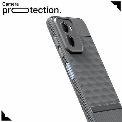 Redmi 15A 5G Silicone mobile cover in grey by Pikkme – photo 5