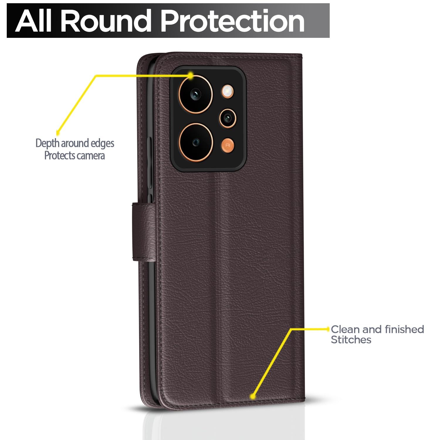 Pikkme coffee flip case for Realme P4 Power 5G – photo 4