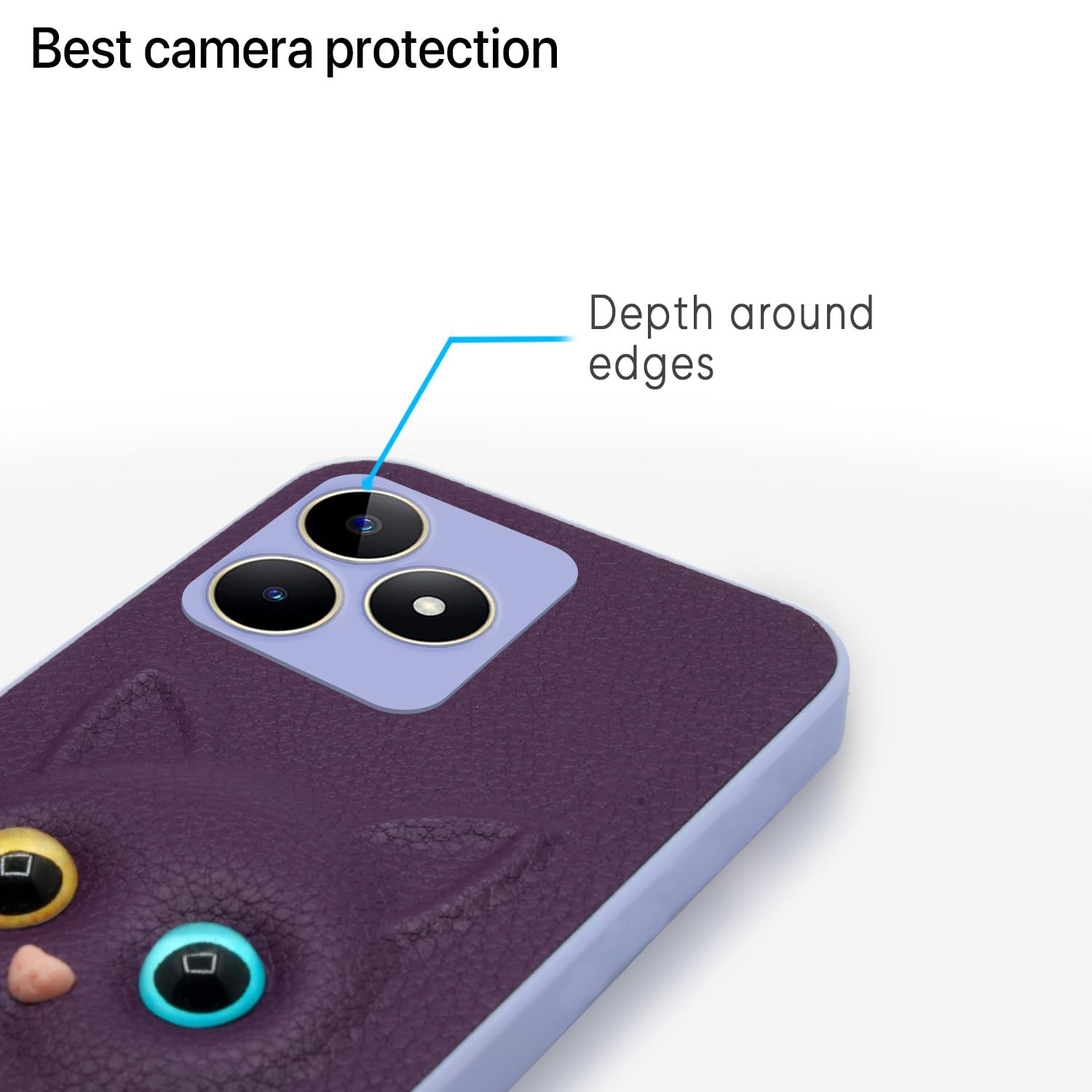 Pikkme purple phone cover for Realme Narzo N53 5G – photo 5