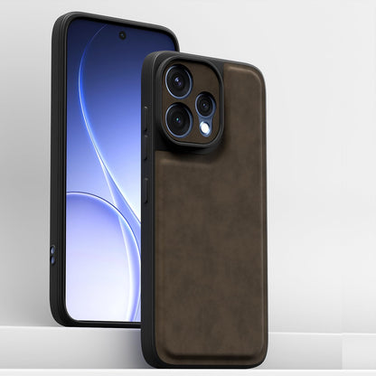 Oppo Reno 15 5G Leather phone cover in coffee by Pikkme – photo 2
