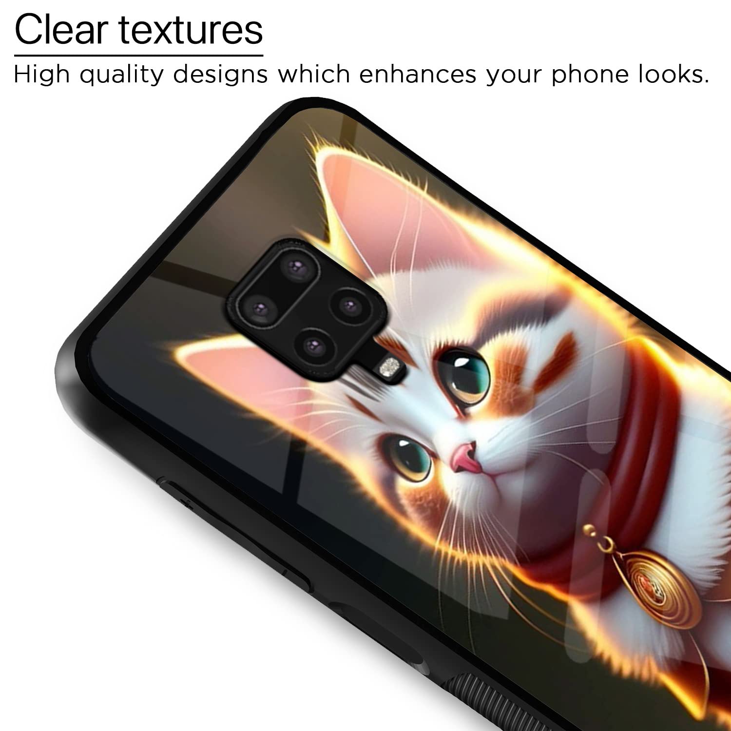 Cat Phone cover for Redmi Note 9 Pro/Note 9 Pro Max/Note 10 Lite – Pikkme – photo 4