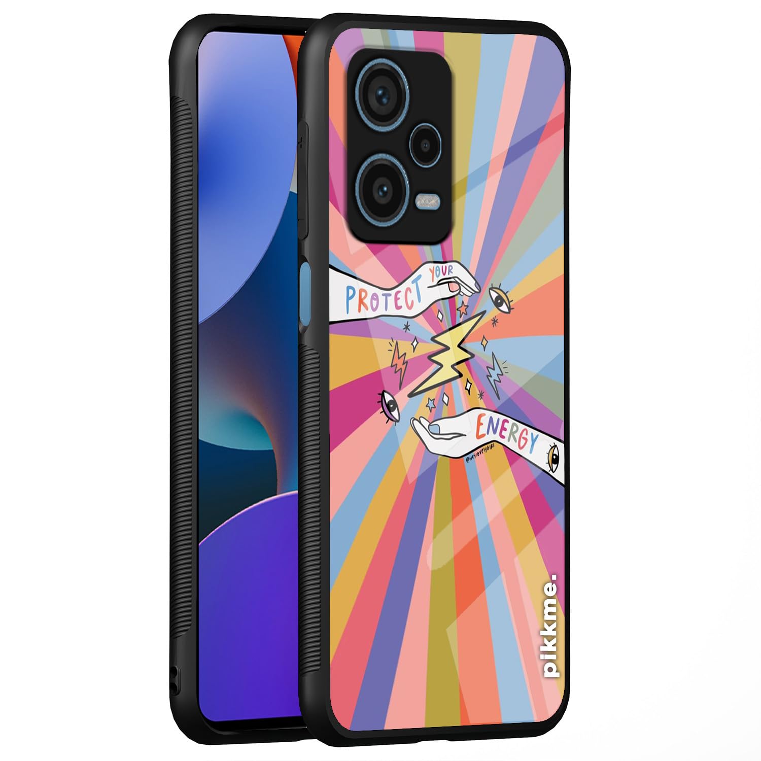 Redmi Note 12 Pro Plus 5G Hybrid mobile back cover by Pikkme