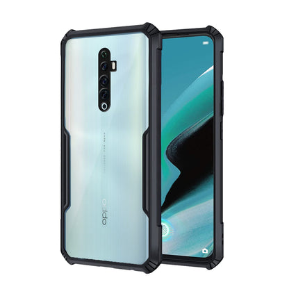 Reno 2Z/2F Hybrid mobile back cover in black by Pikkme