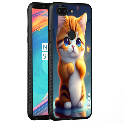 Cat Back cover for OnePlus 5T – Pikkme