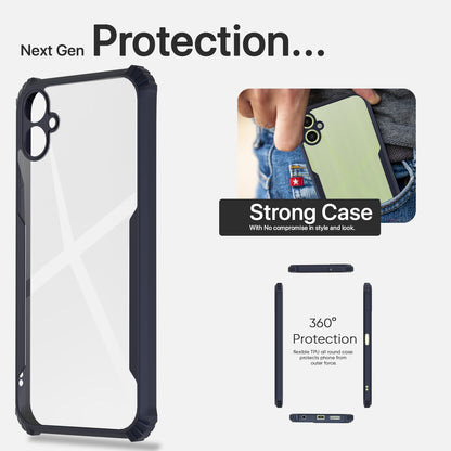Pikkme Samsung A06 Clear blue mobile cover – photo 6