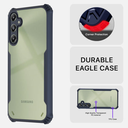 Samsung A05s Clear mobile cover in blue by Pikkme – photo 5