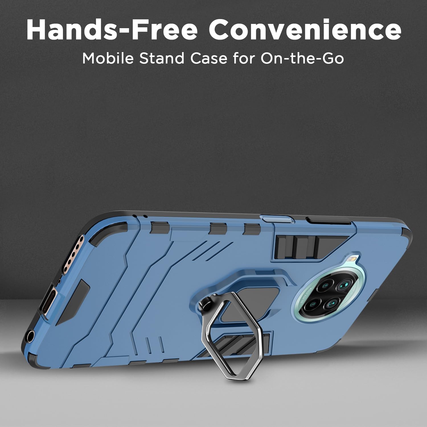 Blue mobile cover for MI 10i 5G – Pikkme – photo 6