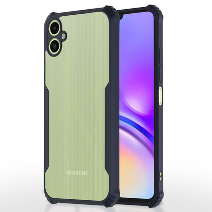 Samsung A06 Clear back cover in blue by Pikkme