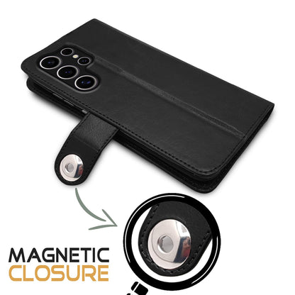 Pikkme black flip cover for Samsung S24 Ultra 5G – photo 4