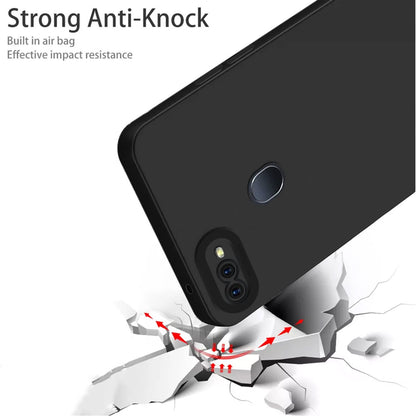 Pikkme Poco F5 5G Liquid Silicone Back Cover | Black