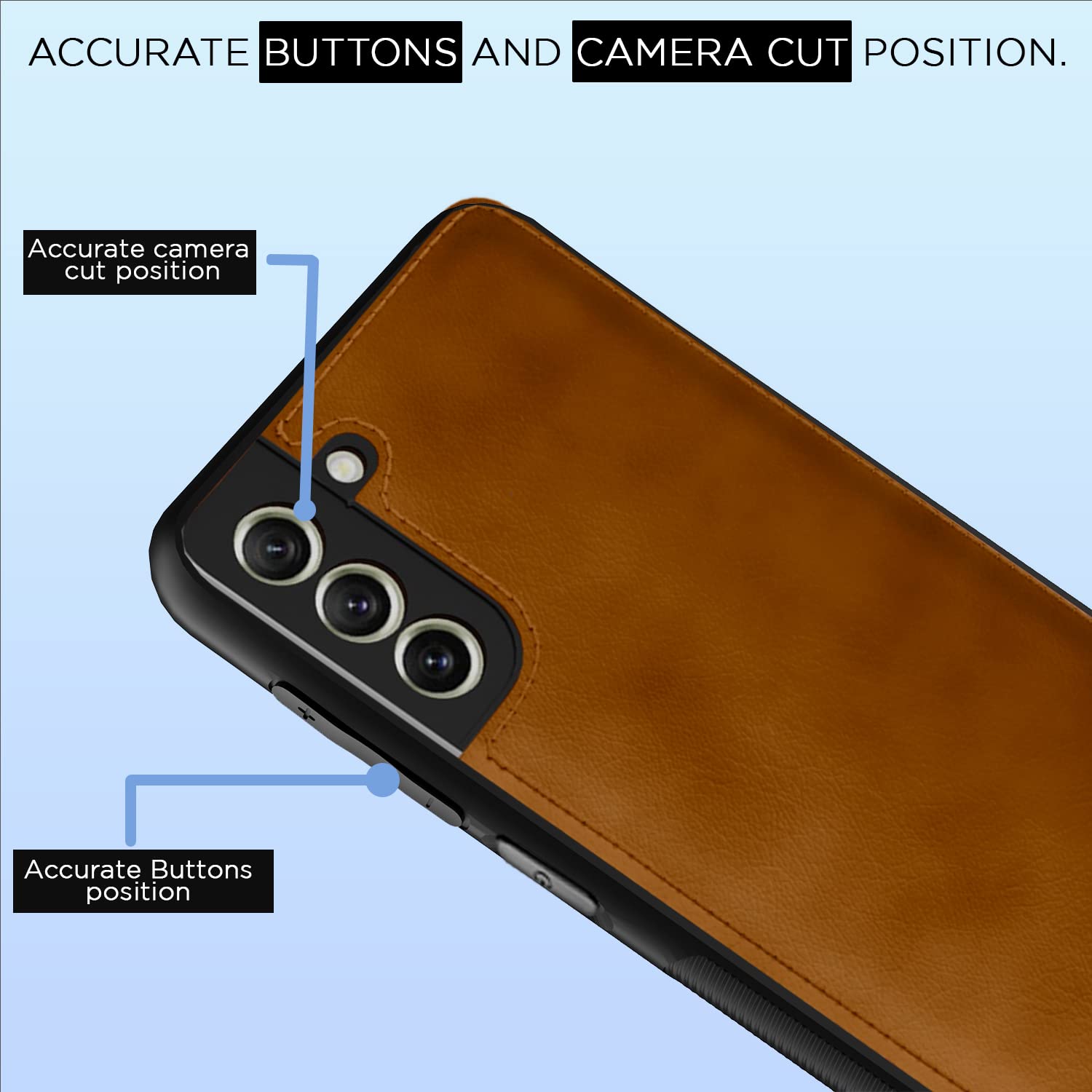 Pikkme brown phone cover for Samsung S22 – photo 6