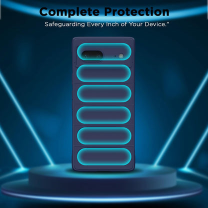 Pikkme blue Liquid Silicone phone cover for Google Pixel 7 – photo 2