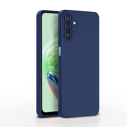 Pikkme blue Matte mobile back cover for Samsung M13 4G