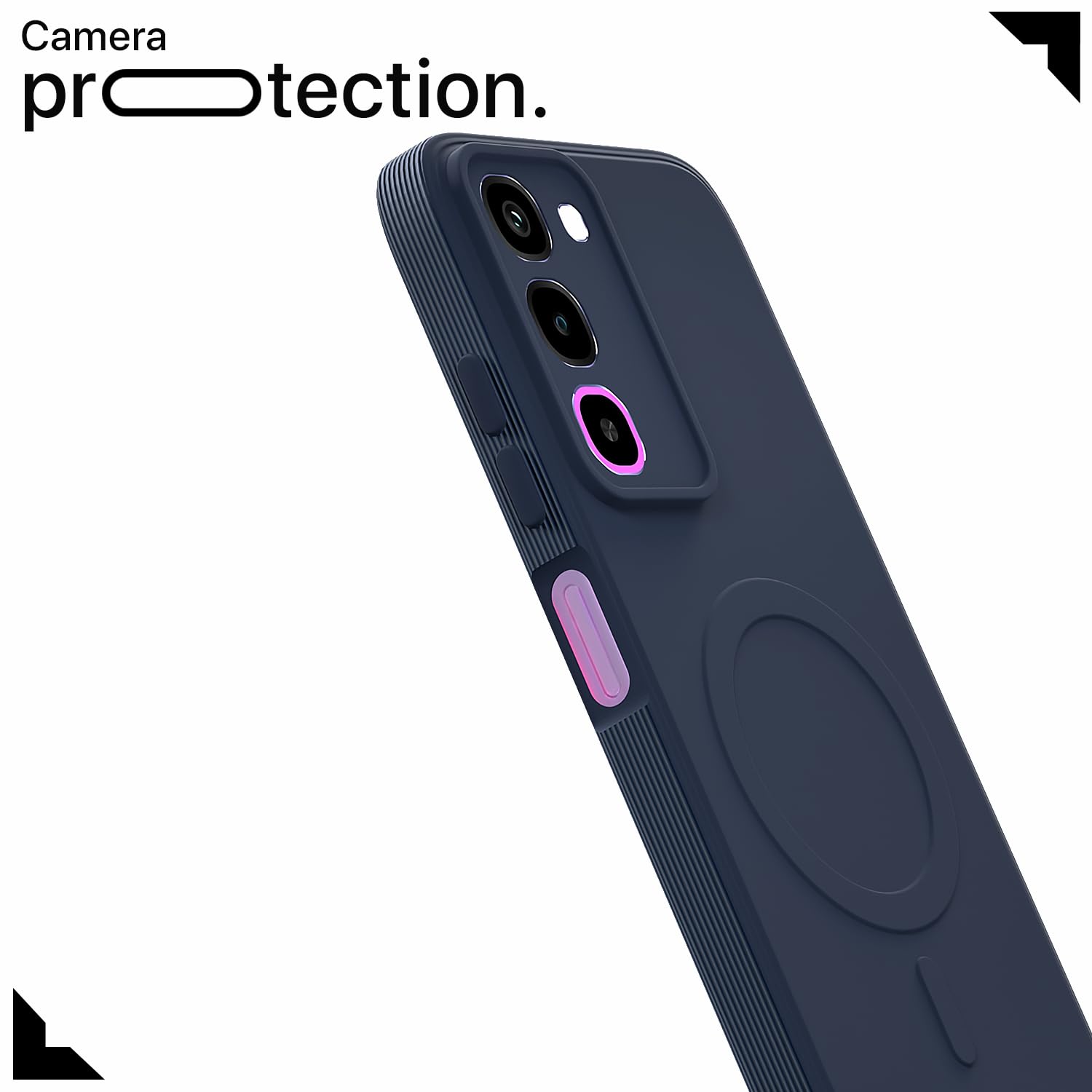 Blue MagSafe mobile cover for Realme P4R 5G – Pikkme – photo 5