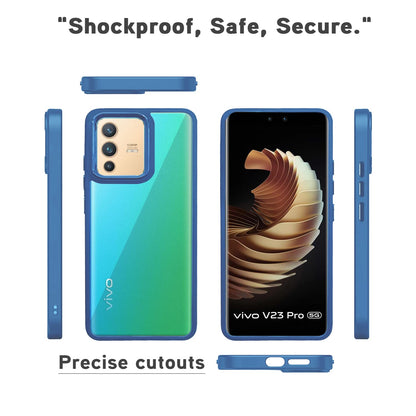 Pikkme dark blue mobile back cover for Vivo V23 Pro 5G – photo 3