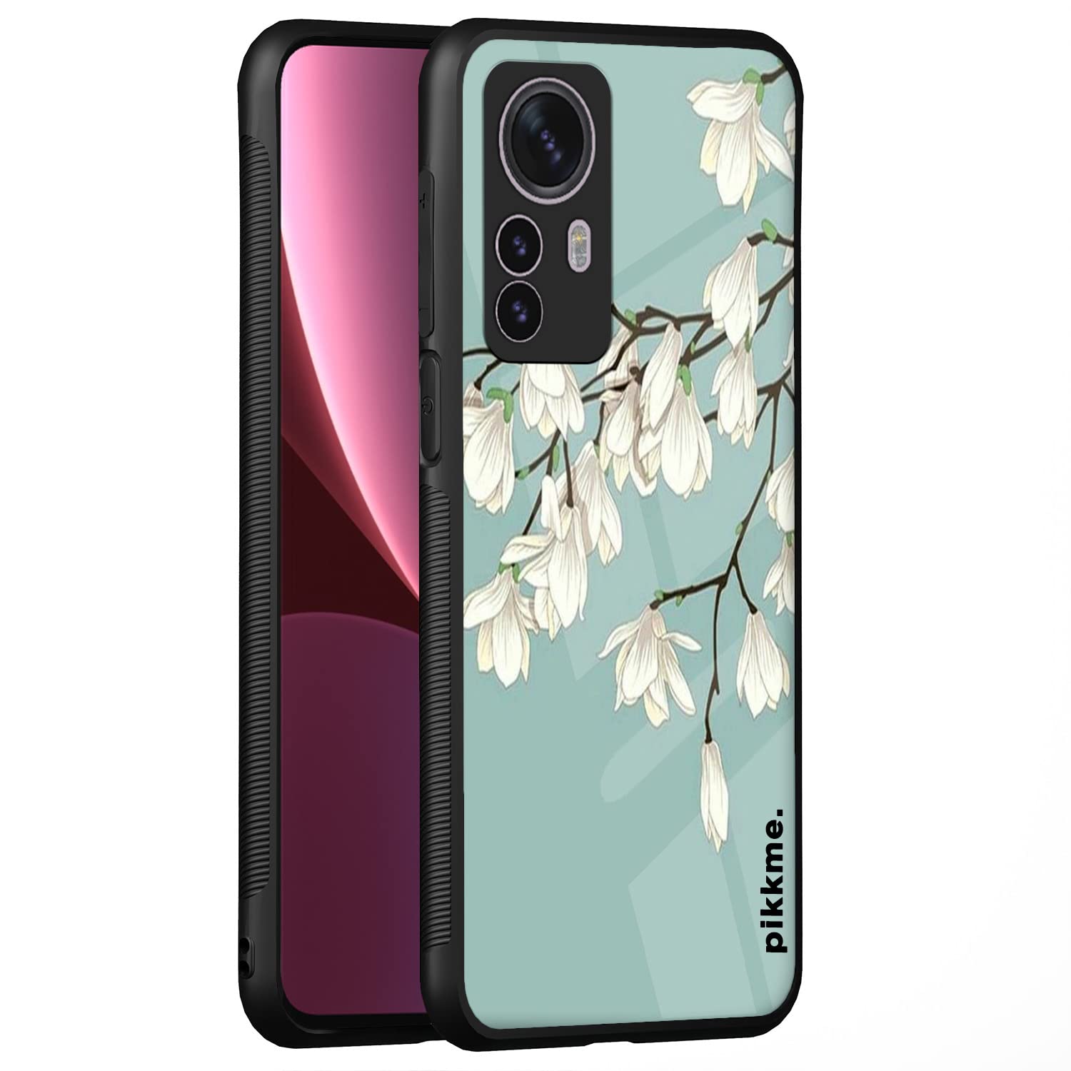Mi 12 Pro 5G Flower mobile back cover by Pikkme