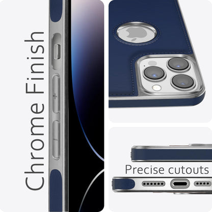 Pikkme chrome blue mobile cover for iPhone 14 Pro – photo 5