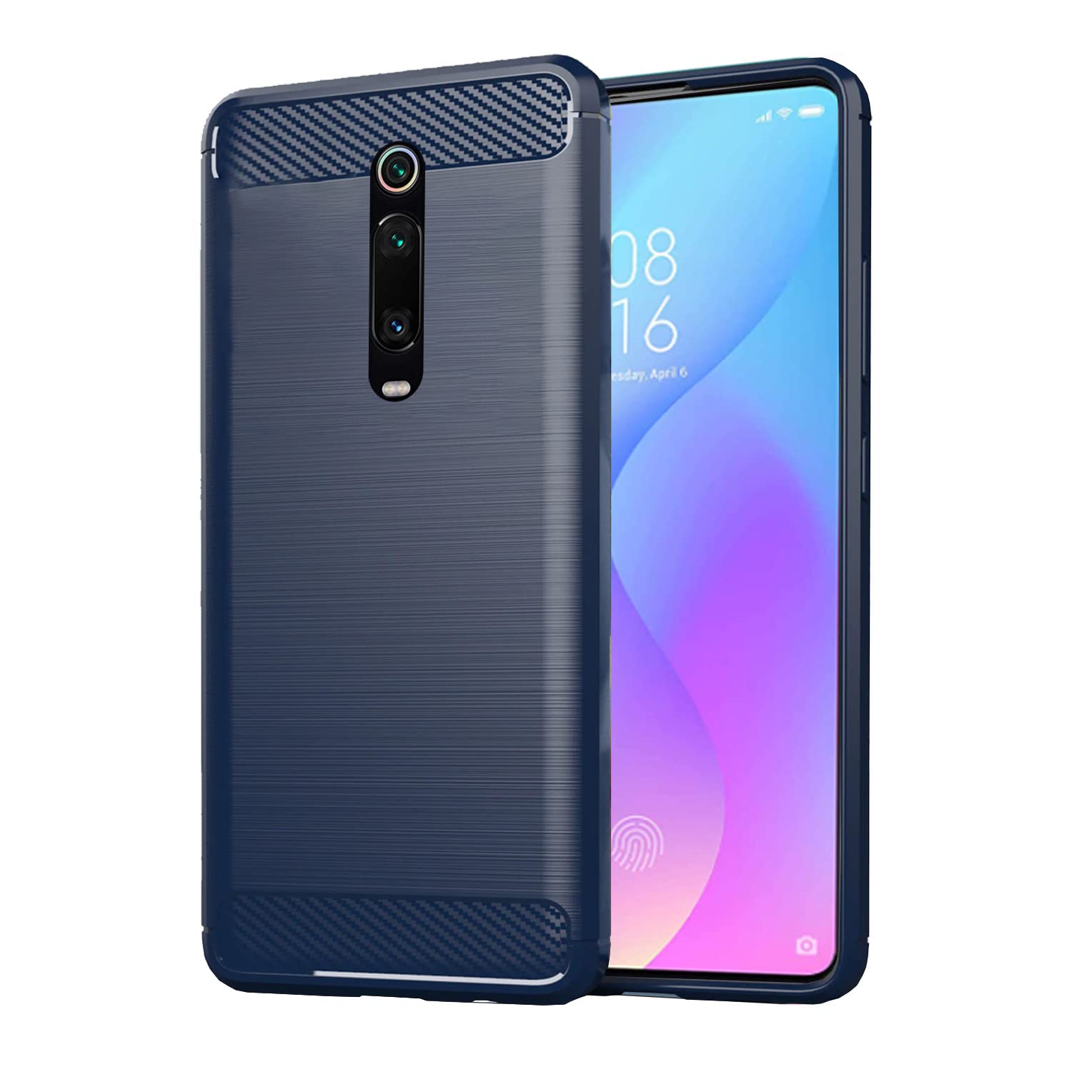 Redmi K20/K20 Pro Hybrid mobile back cover in blue by Pikkme