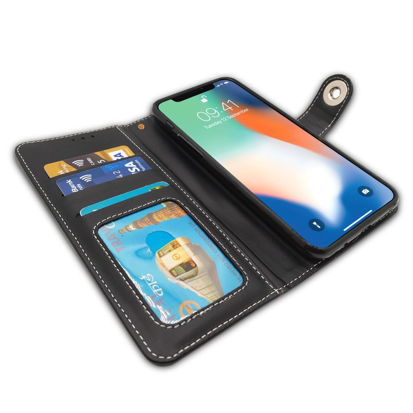 Pikkme Back Pocket Flip Cover