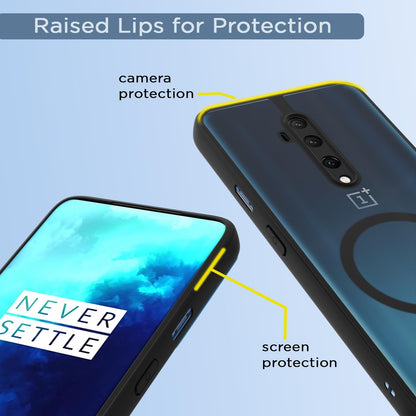 OnePlus 7T Pro MagSafe mobile cover in black smoke mag-safe by Pikkme – photo 4