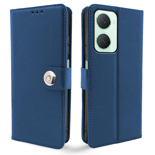 Pikkme Vivo Y18 4G Button Flip Cover (Blue)