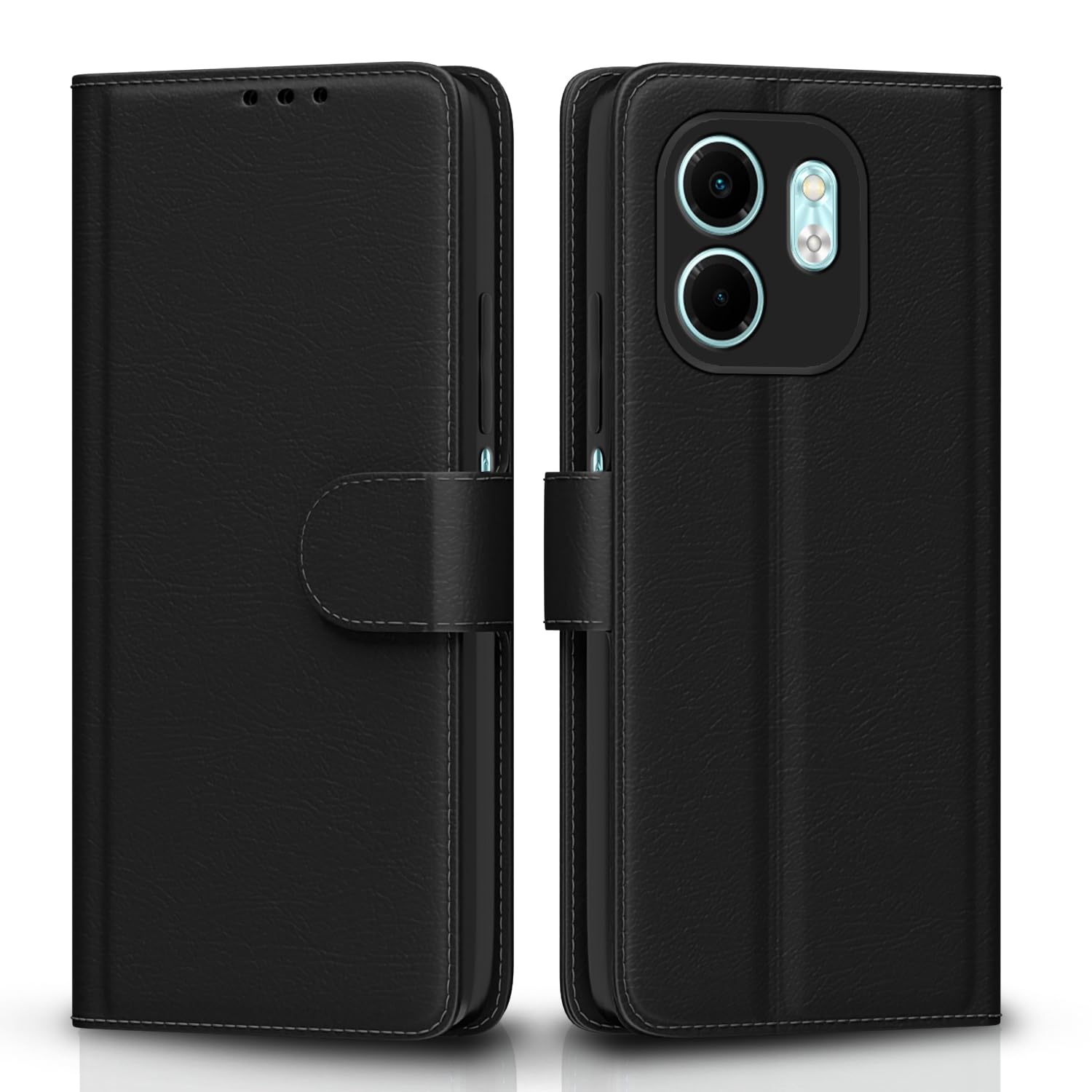 Pikkme black Wallet flip case for Infinix Smart 9
