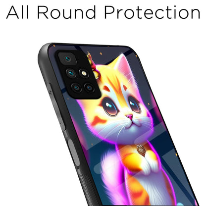 Pikkme Redmi 10 Prime Cat mobile back cover – photo 7