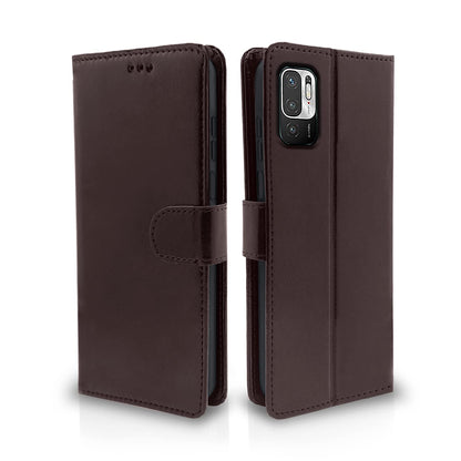  Redmi Note 10T Coffee Vintage Flip Cover