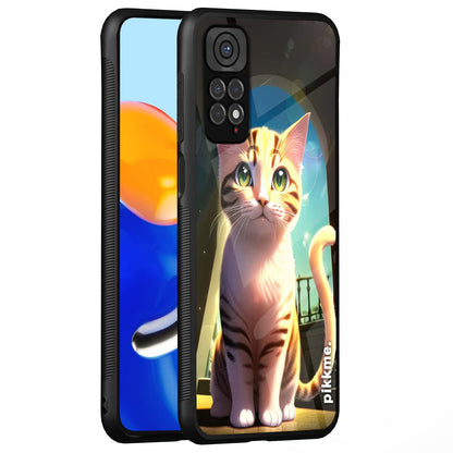 Cat Mobile back cover for Redmi Note 11/Note 11s – Pikkme