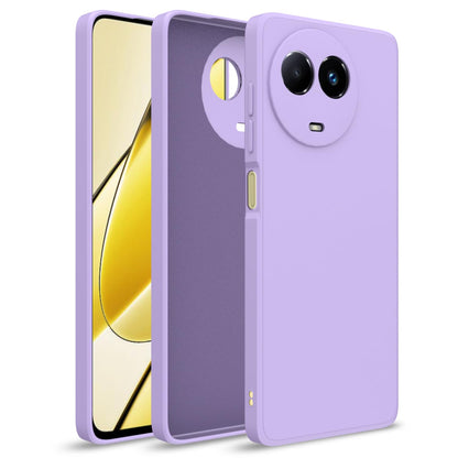 Realme 11/11x/Narzo 60x 5G Matte phone cover in purple by Pikkme