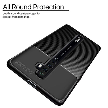 Pikkme black Carbon mobile back cover for Oppo Reno 2F/2Z – photo 2