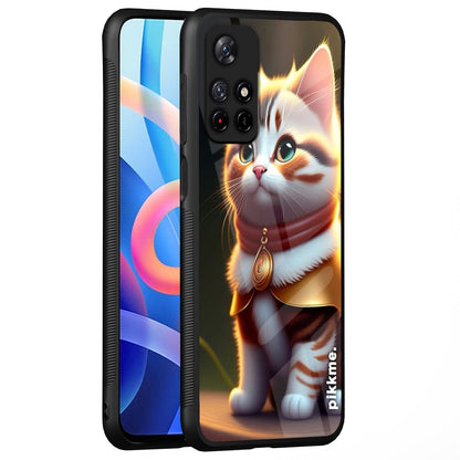 Pikkme Redmi Note 11T/Poco M4 Pro 5G Cat phone cover