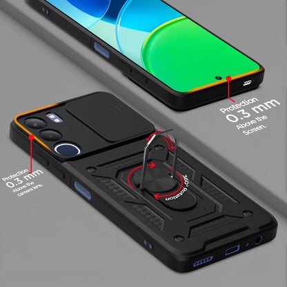 Vivo Y29 5G/Y19s D10 Camera Shield phone cover in black by Pikkme – photo 4