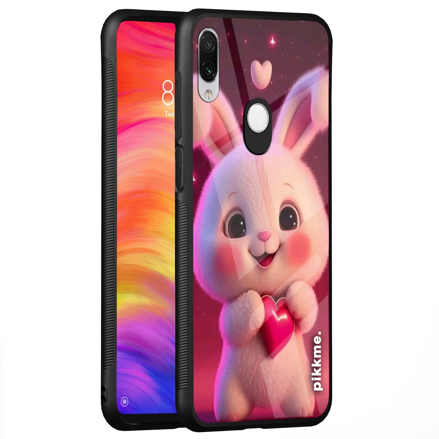 Pikkme Hybrid mobile back cover for Redmi Note 7/Note 7 Pro/Note 7s