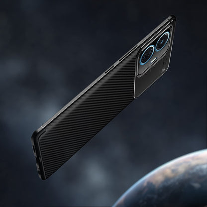 Pikkme iQOO Z6 44W/Vivo T1 44W Carbon black back cover – photo 5