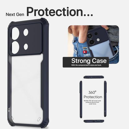 Pikkme blue back cover for Poco X6 5G – photo 6